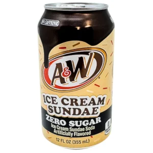 A&W Ice Cream Sundae Zero 355mls(12)