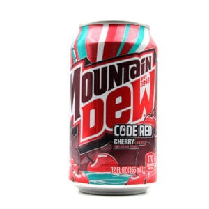 Mountain Dew Code Red Cherry Soda Can 355ml * 12 Pack